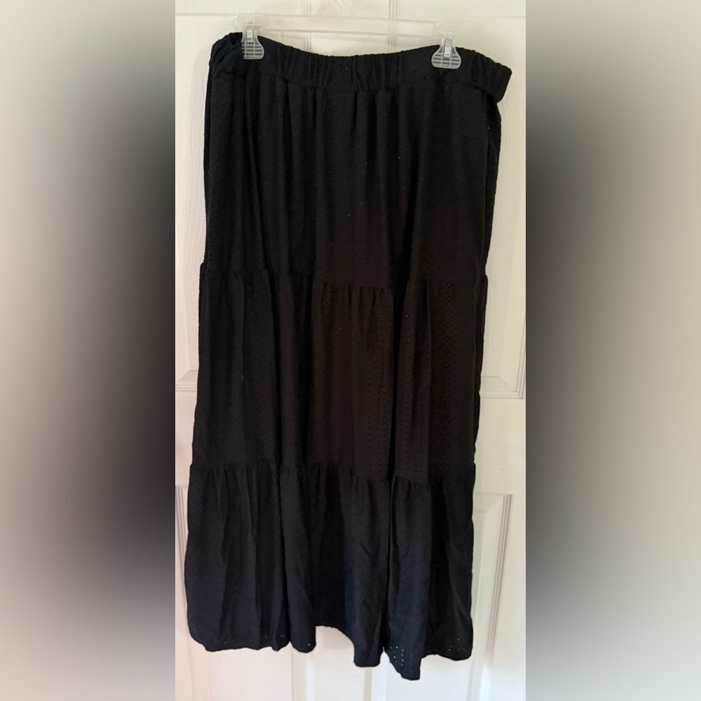 LuLaRoe Black Maxi Skirt